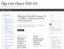 Tablet Screenshot of omerozcan.net